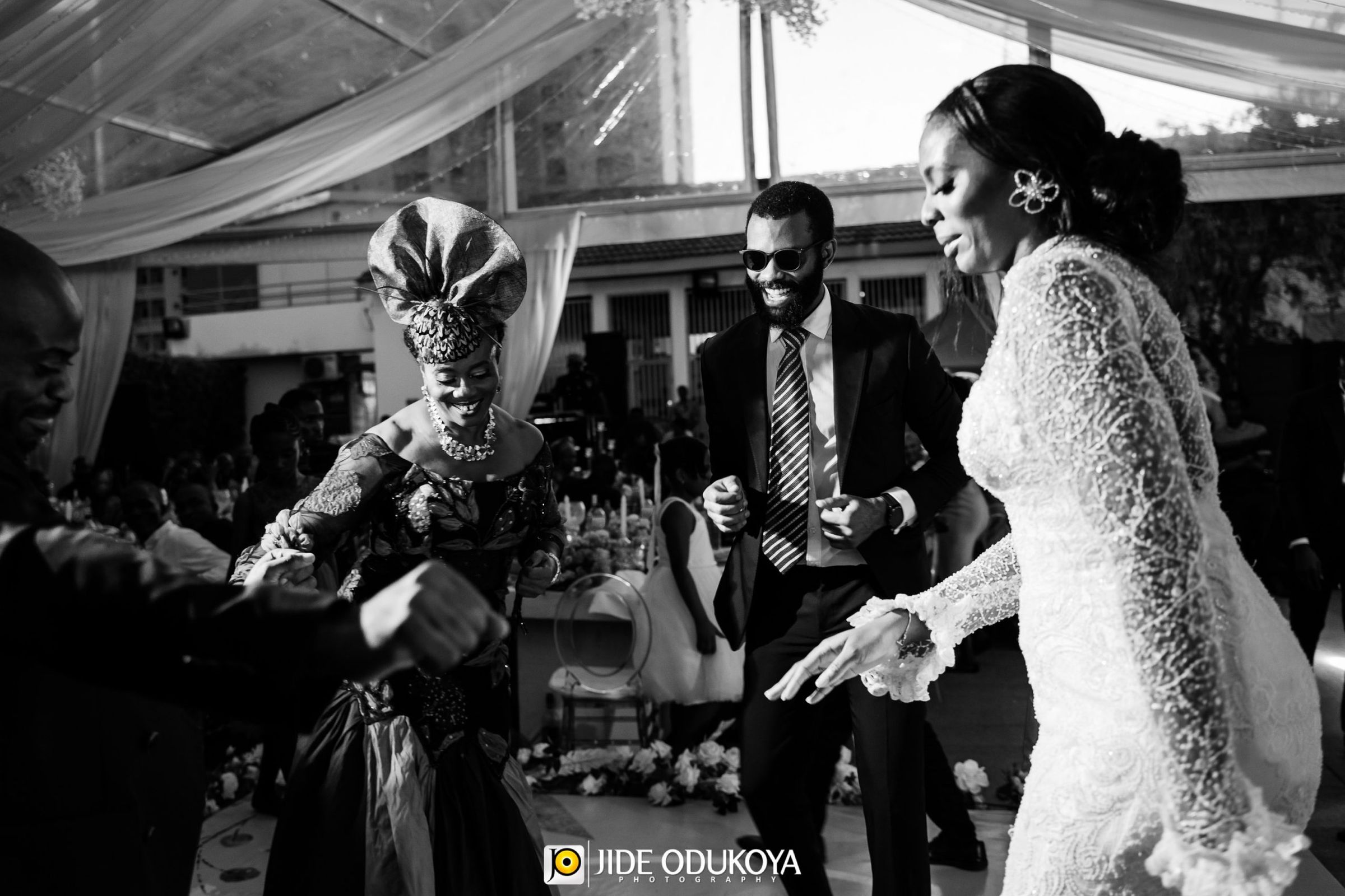 Andie & Uba: The Bride Who Wanted an All Black-and-White Wedding