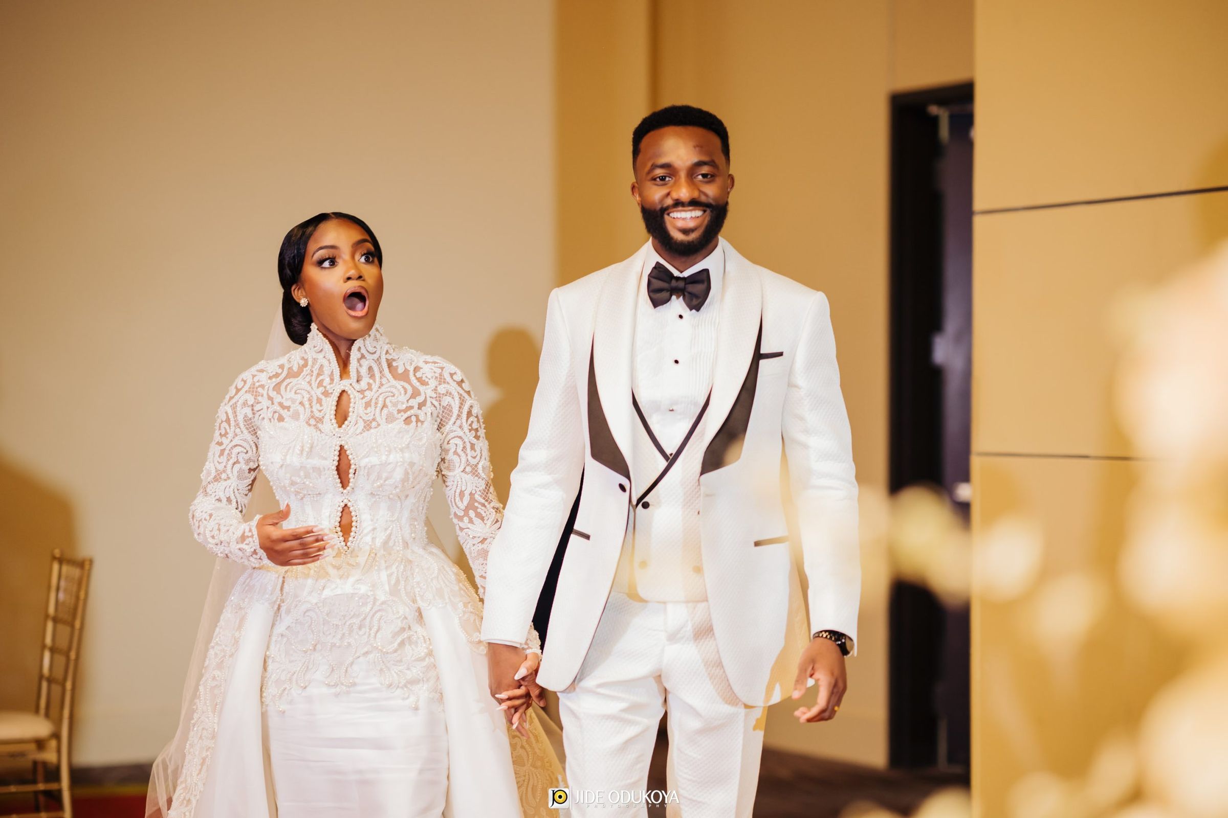 Zainab & Odaro: White Wedding in Dallas, Texas